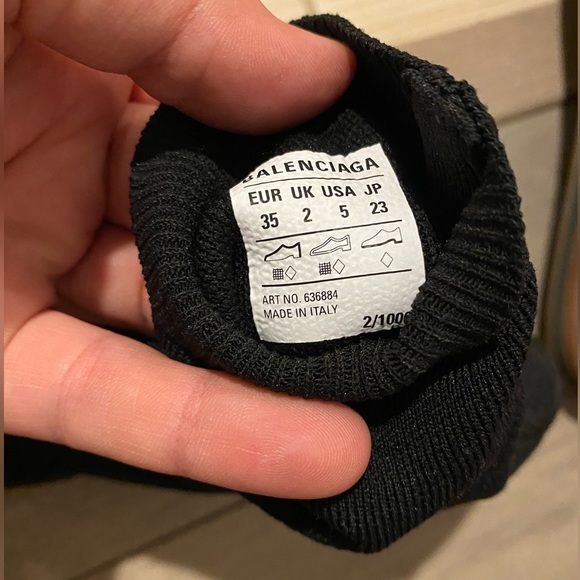 🆕 Rare Balenciaga Limited 2/1000 Vibram x Balenciaga Heels - Picture 5 of 8